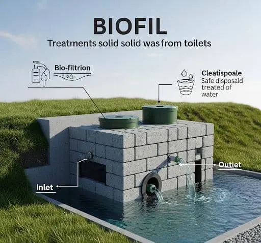 Solution BIOFIL WC Solides 10 EH (Parpaing) 