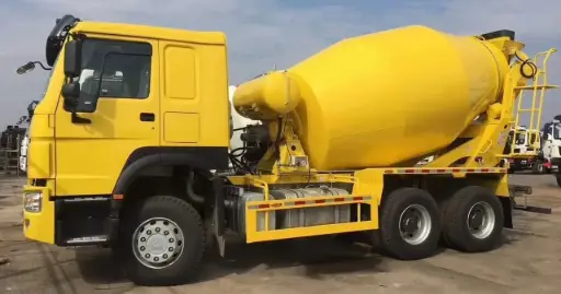  Malaxeur Béton 9 m³ Jaune - Haute Performance & Disponible dans 7 Capitales Ouest-Africaines 