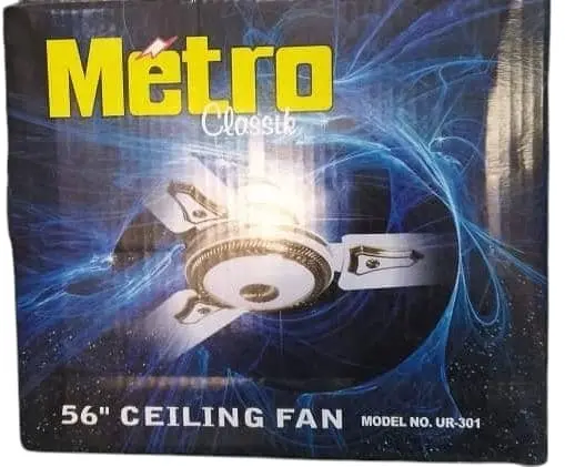 Ventilateur de Plafond Metro Classic 56" (UR-301) – Rafraîchissement Puissant et Élégant pour Bamako 